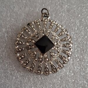 Black and Silver Pendant
